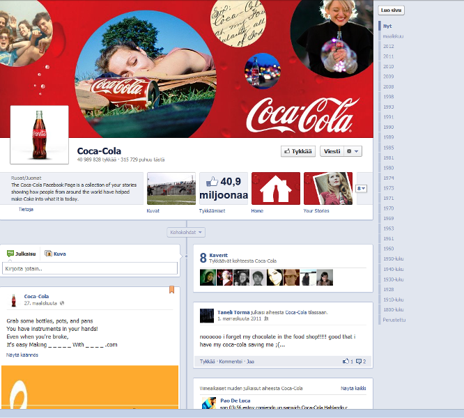 Facebook_Aikajana_CocaCola Facebook Aikajana